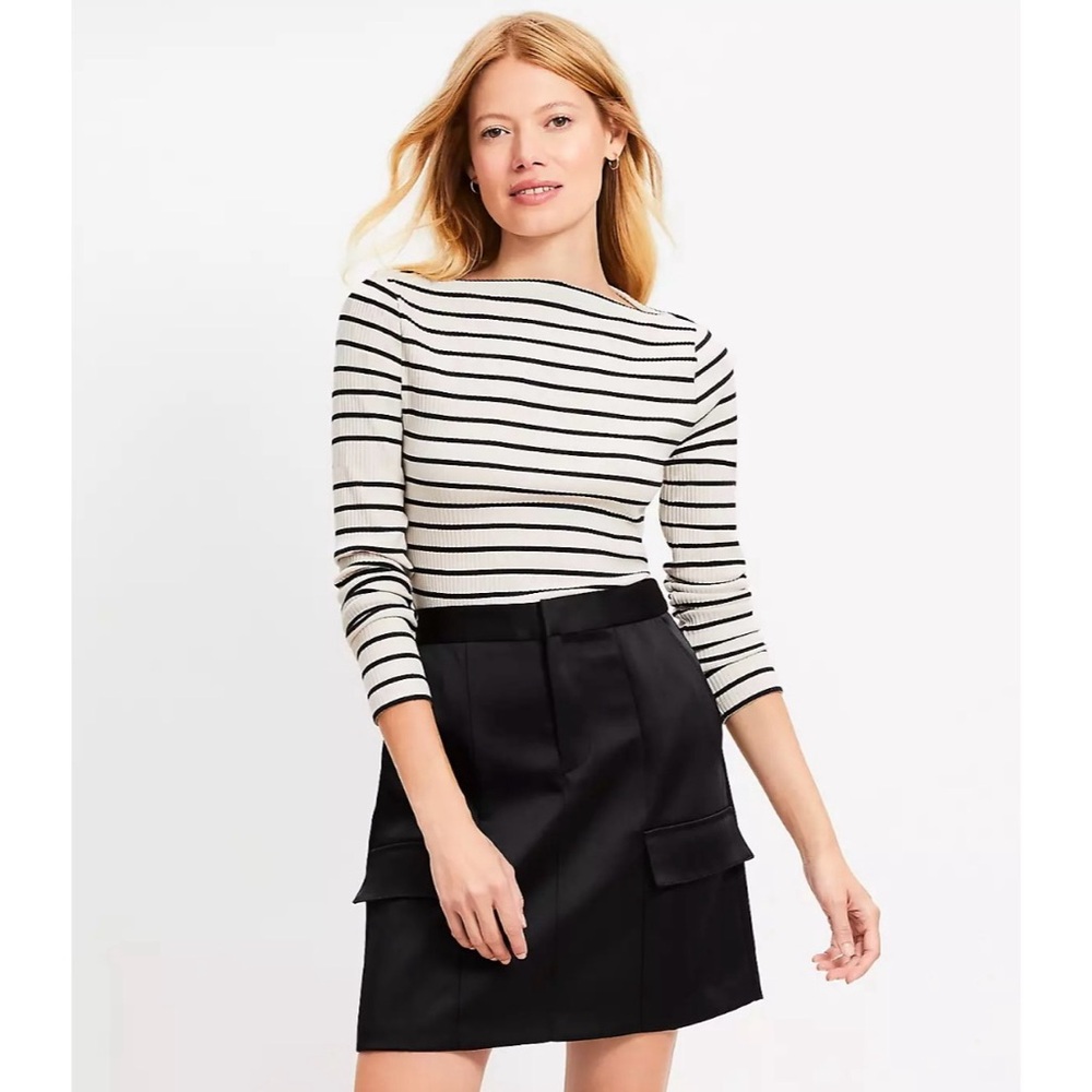 NEW Loft Black Skirt